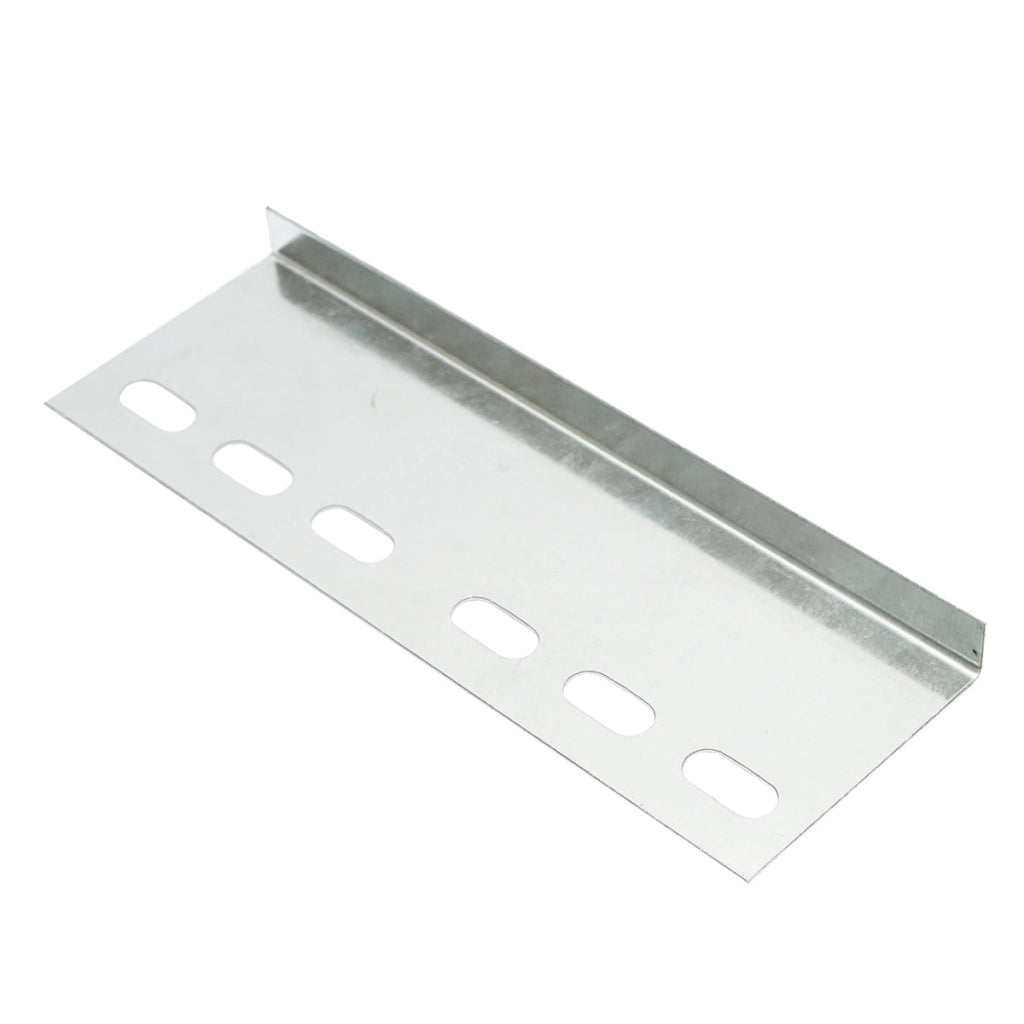 Connettore per grondaia in metallo 65x1x200mm, acciaio zincato