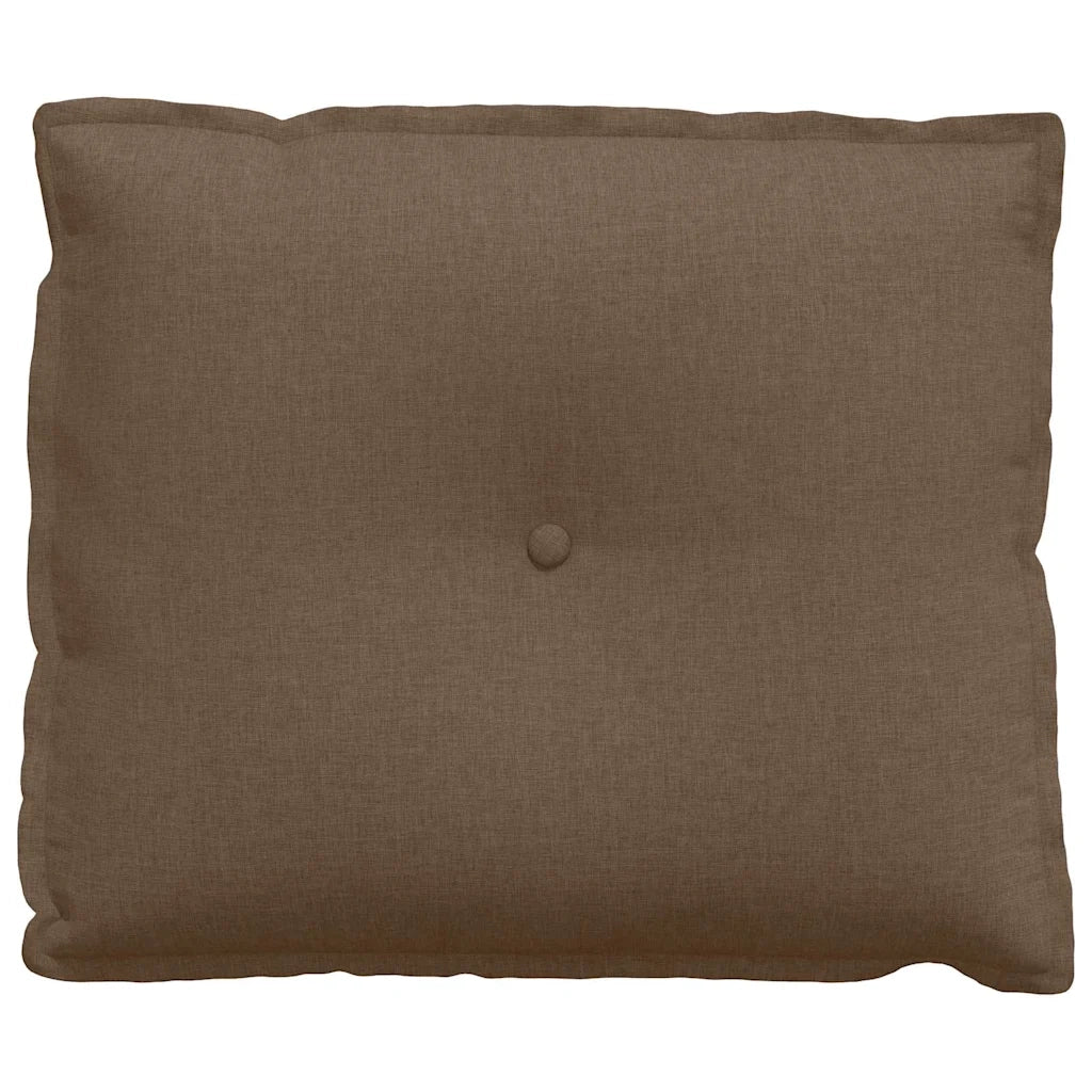Cuscino per Schiena Marrone 60 x 19 x 50 cm Tessuto