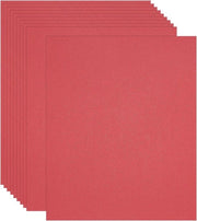 Papier di carta metallizzata glitter, colore rosso, formato A4, per arte e fai da te.