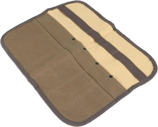 Borsa di Rullaggio per Camping Attrezzatura da Cucina Organizzatore di Utensili per BBQ e Grill da Portare