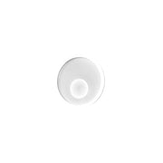 Applique Melania led 40W bianca, 1700lm, luce calda 3000K, alluminio e metacrilato satinato, IP20, design moderno d.40cm