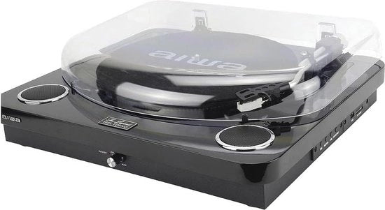 Platenspeler Bluetooth con USB, SD, encodering e radio FM - 3 velocità