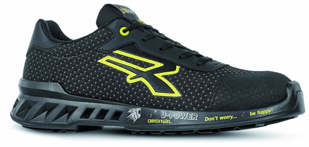 U-Power SCARPE ANTINFORTUNISTICA BASSE S3 SRC REDLEVE MATT Col. Nero Mis. 41