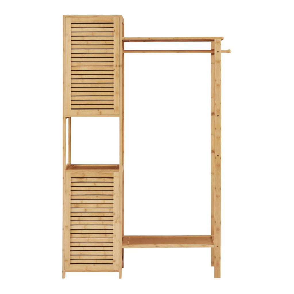 Appendiabiti in bambù 164 x 99 x 29 cm naturale 03_0008141