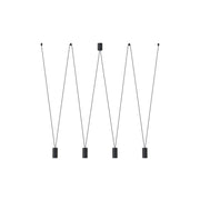 Lampadario a sospensione Nowodvorski More Eye 4xGU10 nero