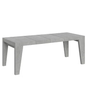 Tavolo allungabile 200/304x90 cm Naxy Premium colore cemento