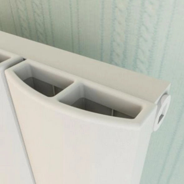 Termoarredo Modello Alma Varie Misure H1800 Colore Bianco Opaco - Bianco L. 280 mm	