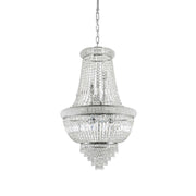 Lampada A Sospensione Dubai Sp10 Cromo Ideal-Lux