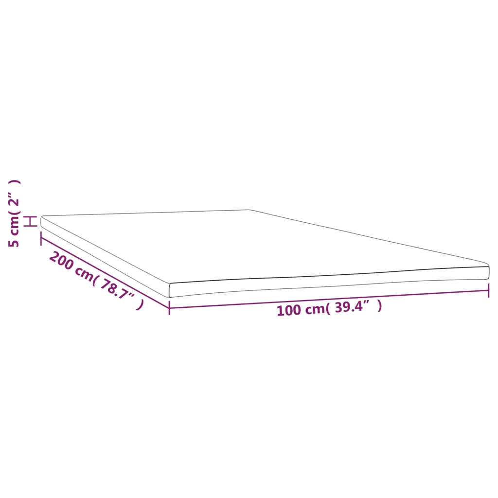 Coprimaterasso 100x200x5 cm CFW1238899