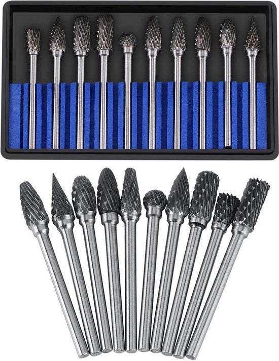 Set di filetto rotativo in acciaio con carburo di tungsteno per lavorazione di metallo e smussatura 

Modello: 
Tungsten Carbide Steel Rotary Files Burr Set 
Codice prodotto: 
Specifica tecnica: 
Diametro: 
Lunghezza: 
Materiali: 
Caratteristiche:
