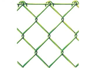 RETE GRIGLIA ZINCATA PLASTIFICATA VERDE REPLAX- maglia 50x50 filo ø mm.2,4 est. - cm.175h. - 1 rotolo CAVATORTA