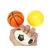 Trade Shop - Set 12 Pezzi Pallina Morbida Colorata Gioco Bimbi Bambini Diametro 10cm -