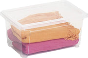 CONTENITORE BOX IN PLASTICA 30 X 20 X H13 TRASPARENTE