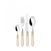 ALADDIN Ghiera Dorata, Posate Set 24 pz, Scatola Legno Wengè,