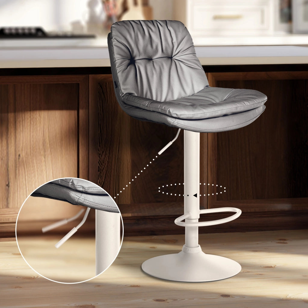 Barhocker Laurel Kunstleder weiЯ