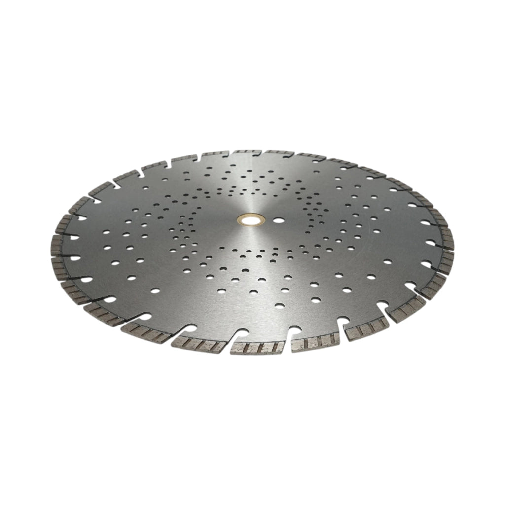 Disco diamantato turbo segmentato 400x30mm, segmento 10mm per cemento armato, pavimentazioni, archi, pietra dura Breckner Germany