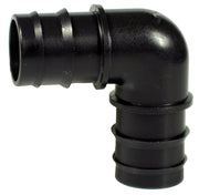 RACCORDO A GOMITO PER TUBO IN POLIETILENE  mm. 32x32 50.00 pz