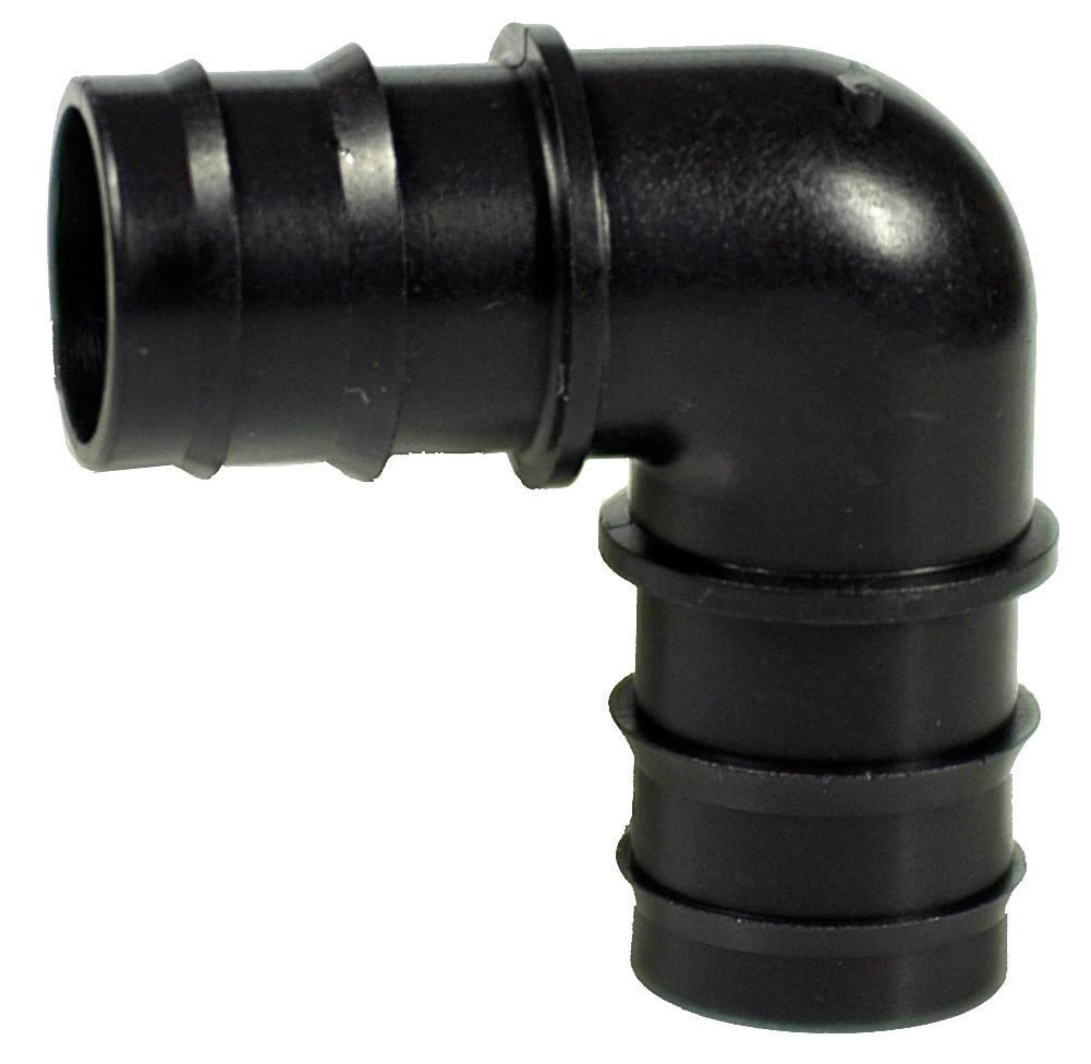 RACCORDO A GOMITO PER TUBO IN POLIETILENE  mm. 32x32 50.00 pz