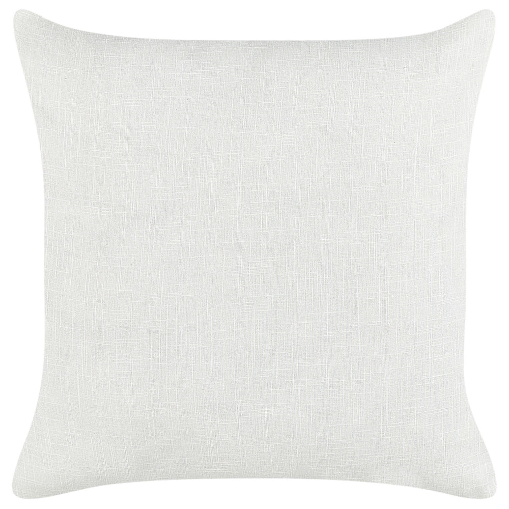 Set di 2 cuscini in lino e cotone con motivo a righe Bianco e nero 50 x 50 cm accessori salotto