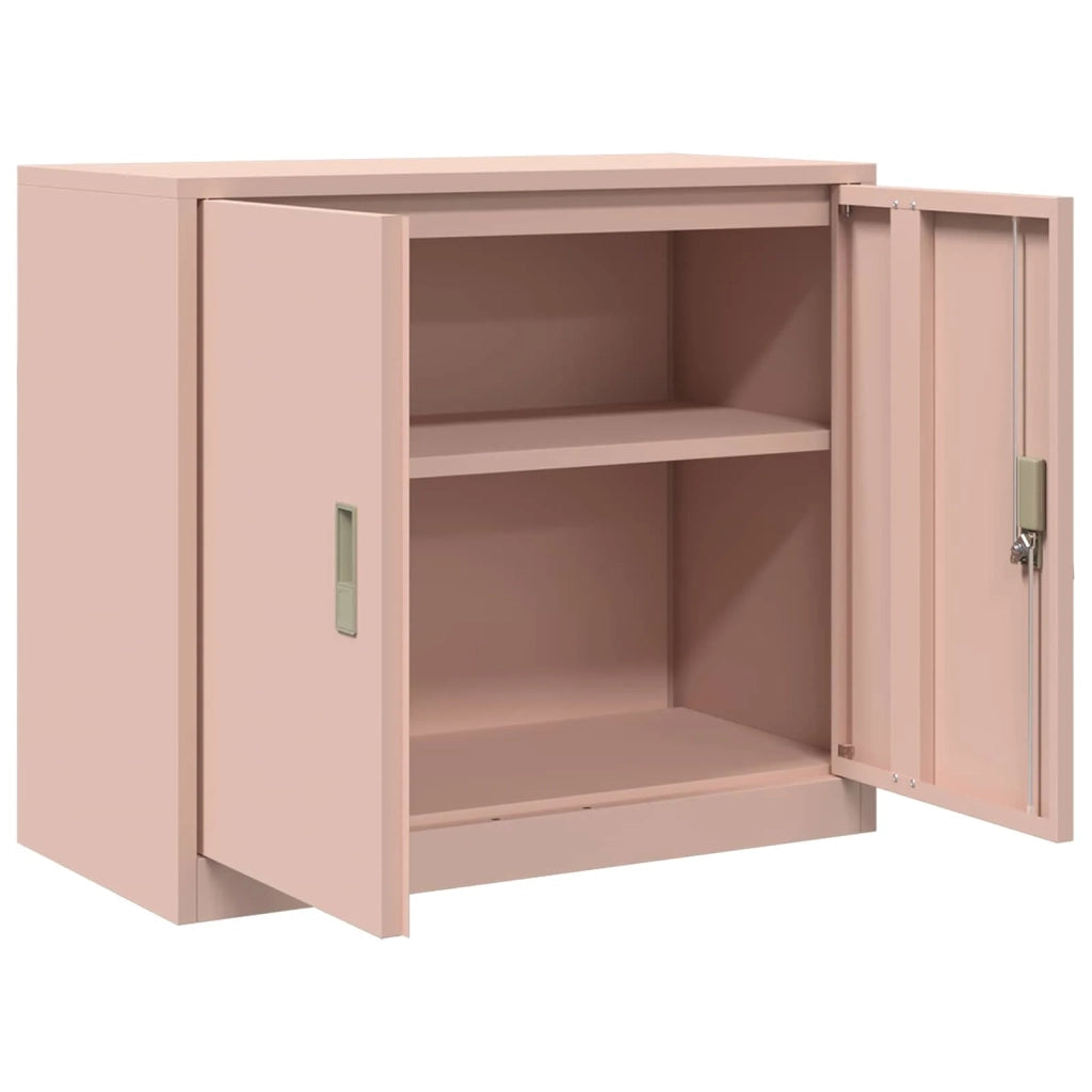 Armadio Rosa 80 x 40 x 70 cm Acciaio