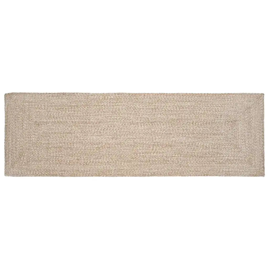 Tappeti per area Naturale e Bianco 60 x 300 cm Juta 42010469