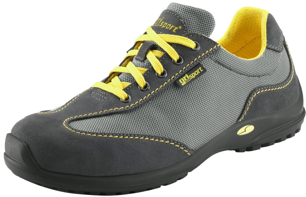 Grisport SCARPE ANTINFORTUNISTICA BASSE S1P SRC CAPRI SCAMOSCIATE Col. Grigio Mis. 44