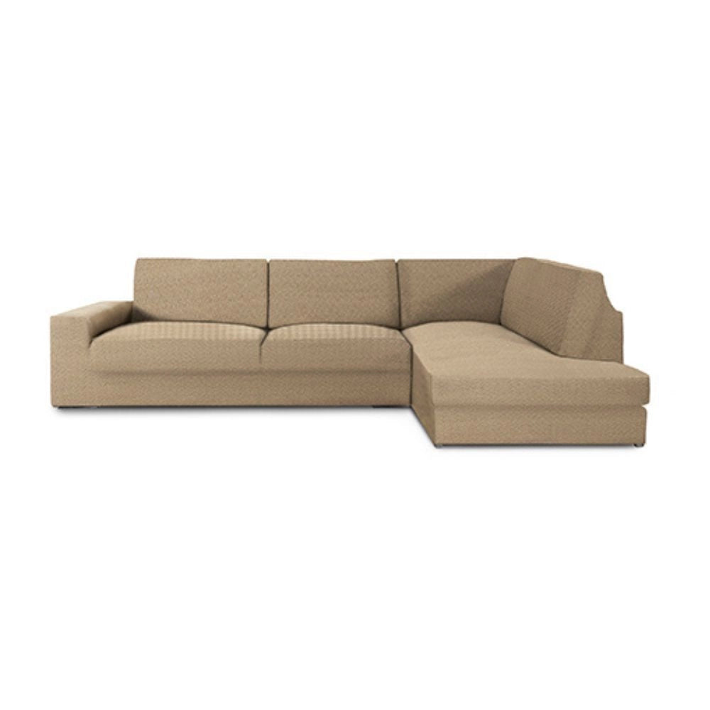 Copridivano angolare destro beige Jaz 350-500