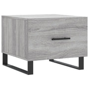Tavolino da salotto | Tavolino da caff¨¨ | Tavolino da Soggiorno Grigio Sonoma 50x50x40 cm Legno Multistrato