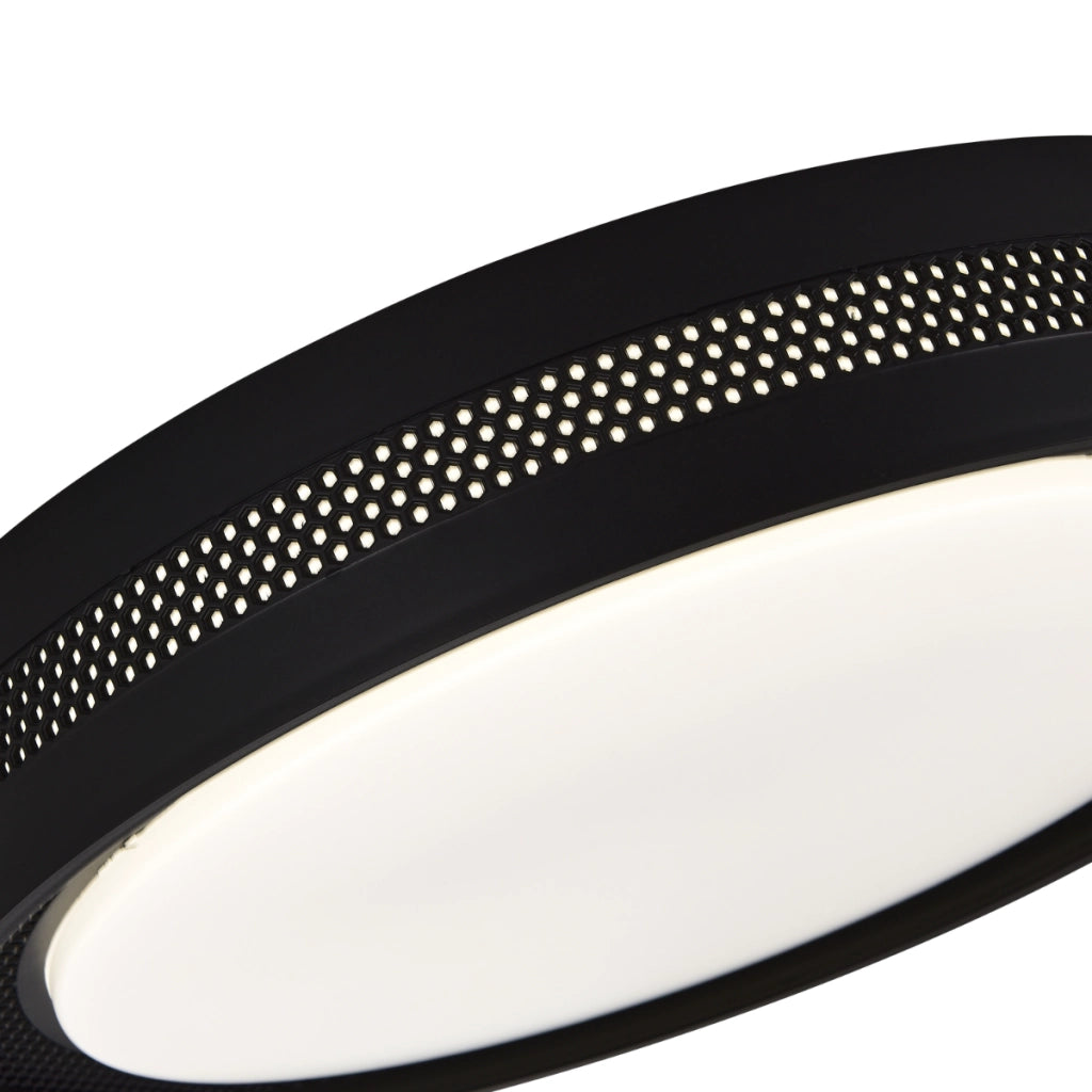 Plafoniera Ronda tonda nera Ø40 LED CCT 25W Light Prestige