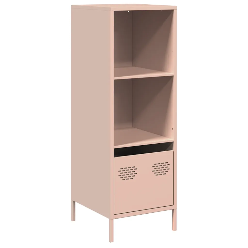 vidaXL Credenza Rosa 35x39x103,5 cm in Acciaio
