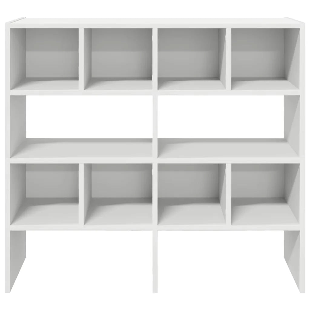 Scarpiere 2 pz Impilabili Bianche 89,5x30x40 cm