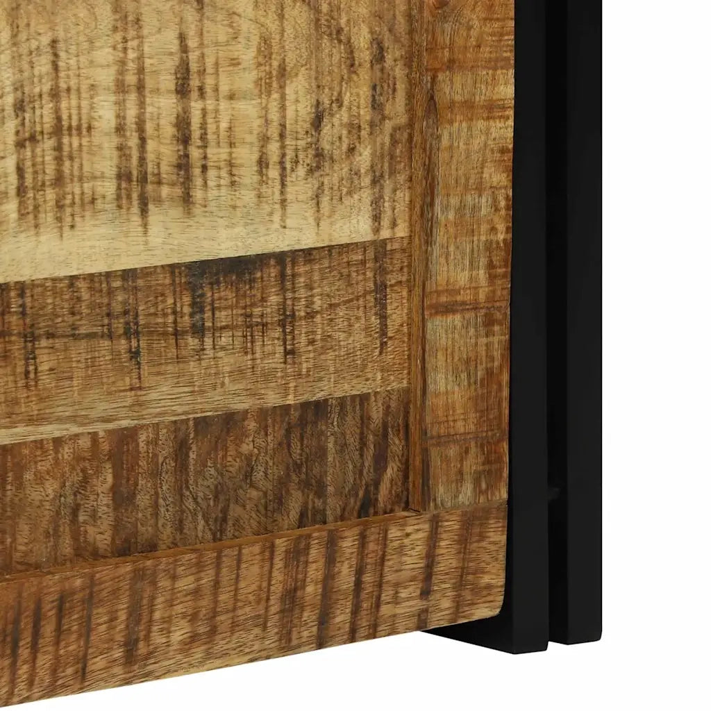 Scatola di Stoccaggio 50 x 50 x 50 cm Legno di Mango Grezzo 4016742