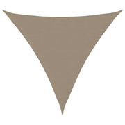 Parasole a Vela Oxford Triangolare 5x5x5 m Grigio Talpa cod mxl 20946