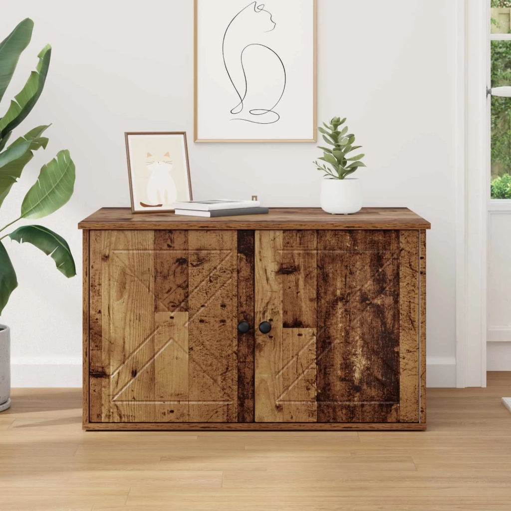 Casa per Gatti Legno vecchio 85 x 55 x 50 cm Legno multistrato 8000732