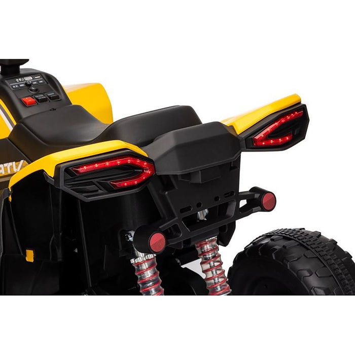 Quad Elettrico per Bambini ATV Speed 30W 6V Giallo