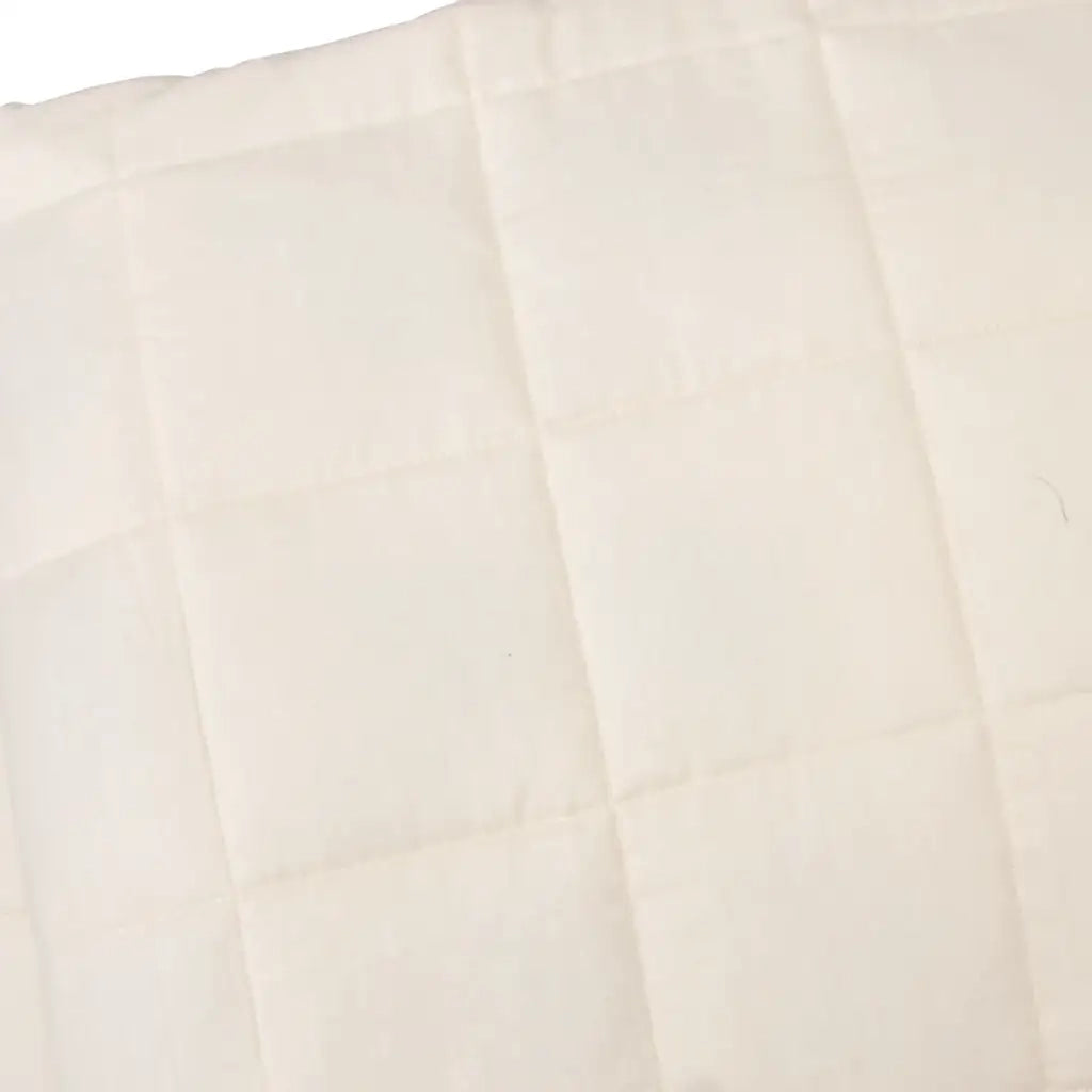 Coperta Ponderata Crema Chiaro 138x200 cm 10 kg Tessuto 350755