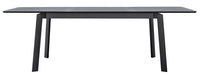 Tavolo Allungabile da Giardino 160/240x102x75 cm San Donato in Alluminio Antracite