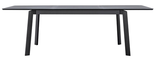 Tavolo Allungabile da Giardino 160/240x102x75 cm San Donato in Alluminio Antracite