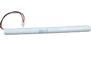 Pacco Batteria per lampade d'emergenza Ni-Cd 9,6V 1600mAh, 8 x Size SC Alta Temperatura