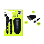 Trade Shop - Luce Anteriore Bicicletta Supporto Campanello Digitale Attacco Universale 2179 -