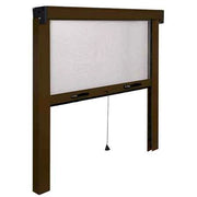 ZANZARIERA AVVOLGIBILE VERTICALE 100x160 cm - Marrone