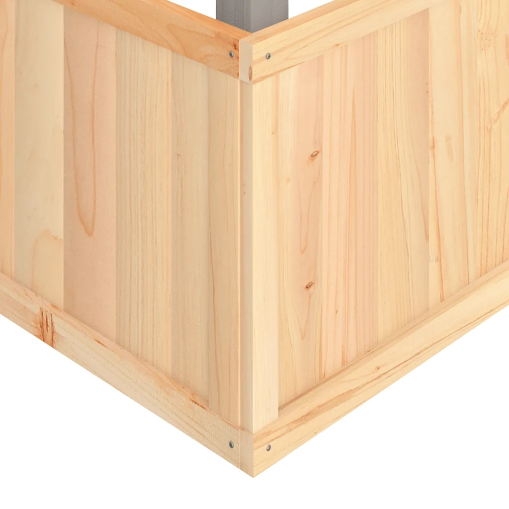 vidaXL Set da Gioco da Esterno in Legno Massello di Abete Grigio Scuro