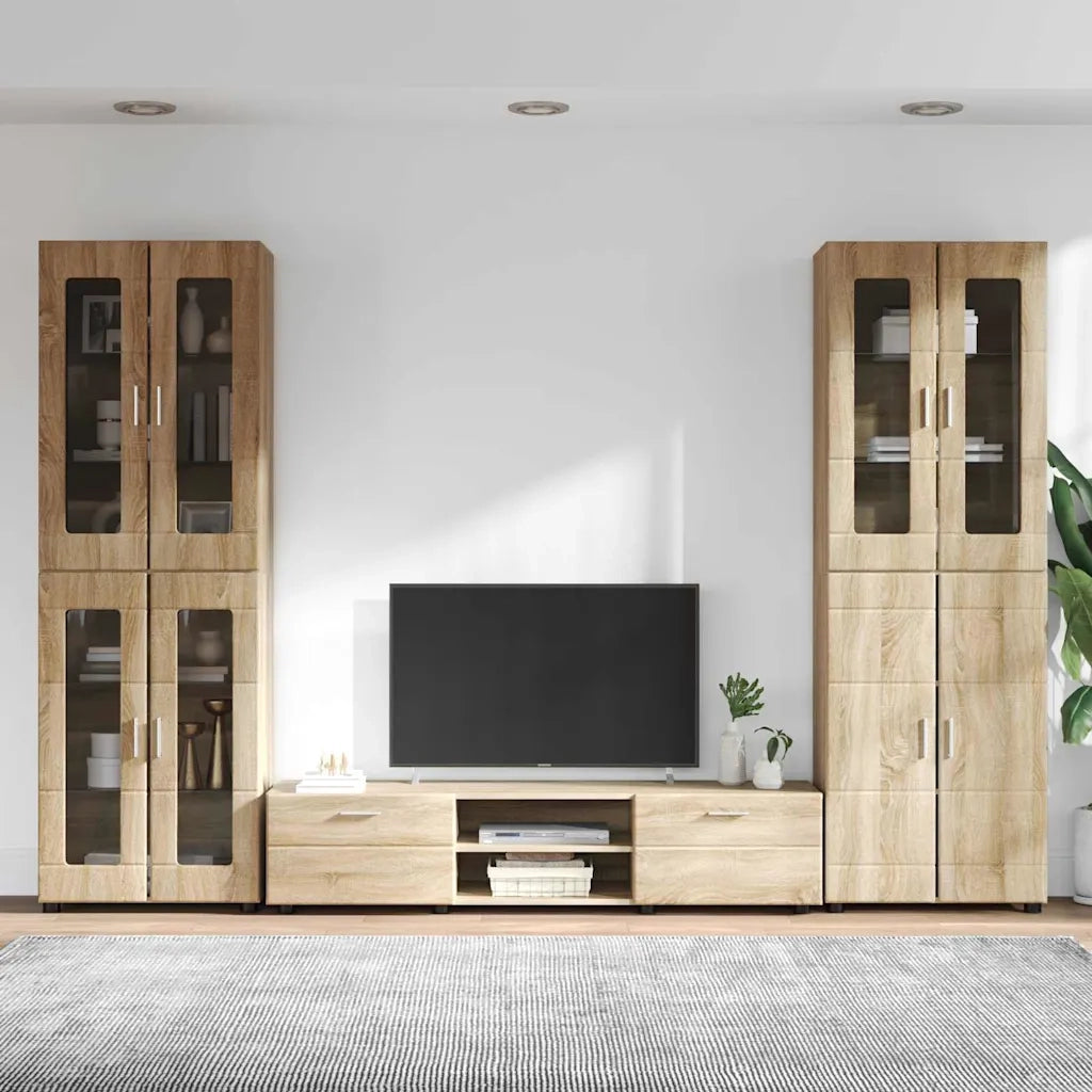 Set mobile TV FLORIN 3 pcs Rovere Sonoma Legno multistrato 3398006