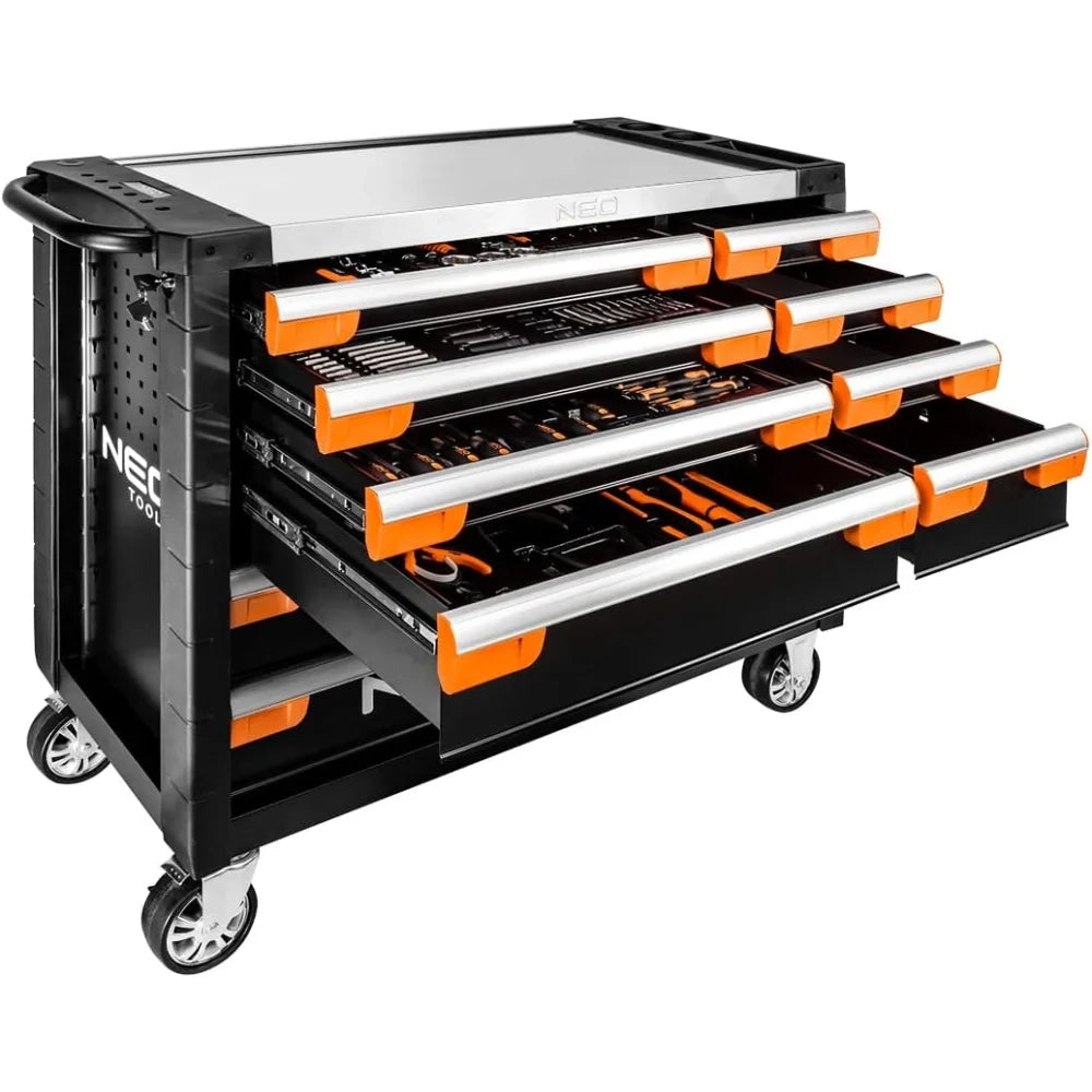 Topex 84-225+g carrellino per at trezzi, 12 cassetti 229 pz