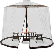 Ombrellone per esterno 23 x 3 m - rete anti zanzare per esterno - tenda pergola terrazza balcone