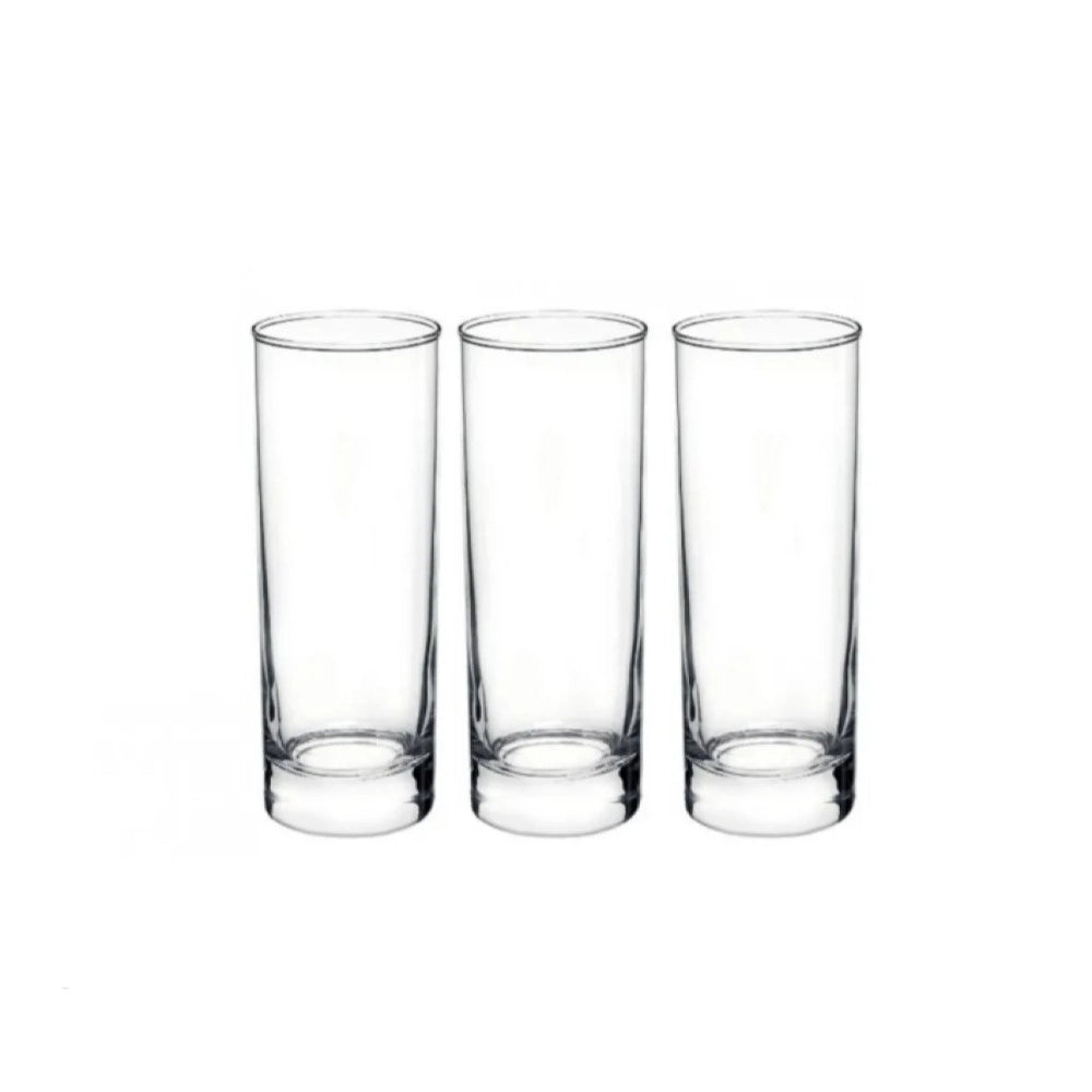 Set 3 bicchieri in vetro 28 cl