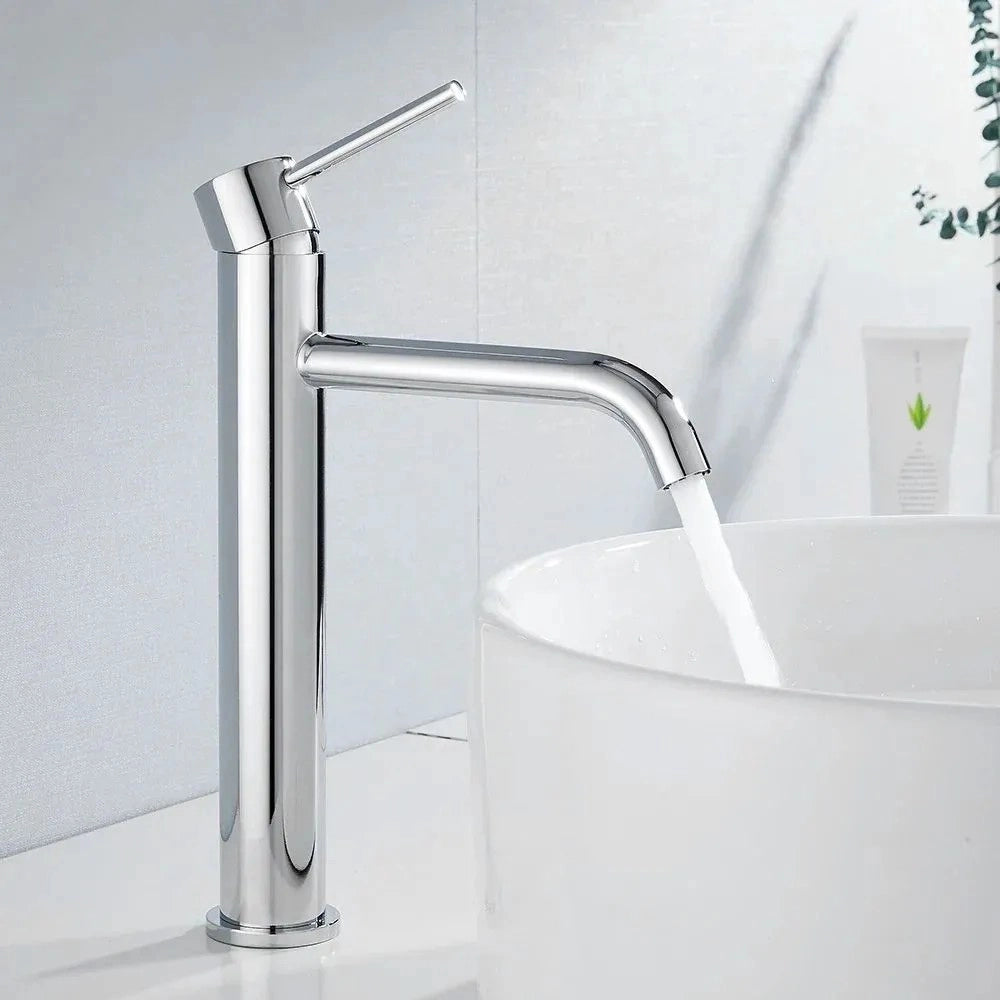 Rubinetto Da Lavabo Rea Lungo Chrome High