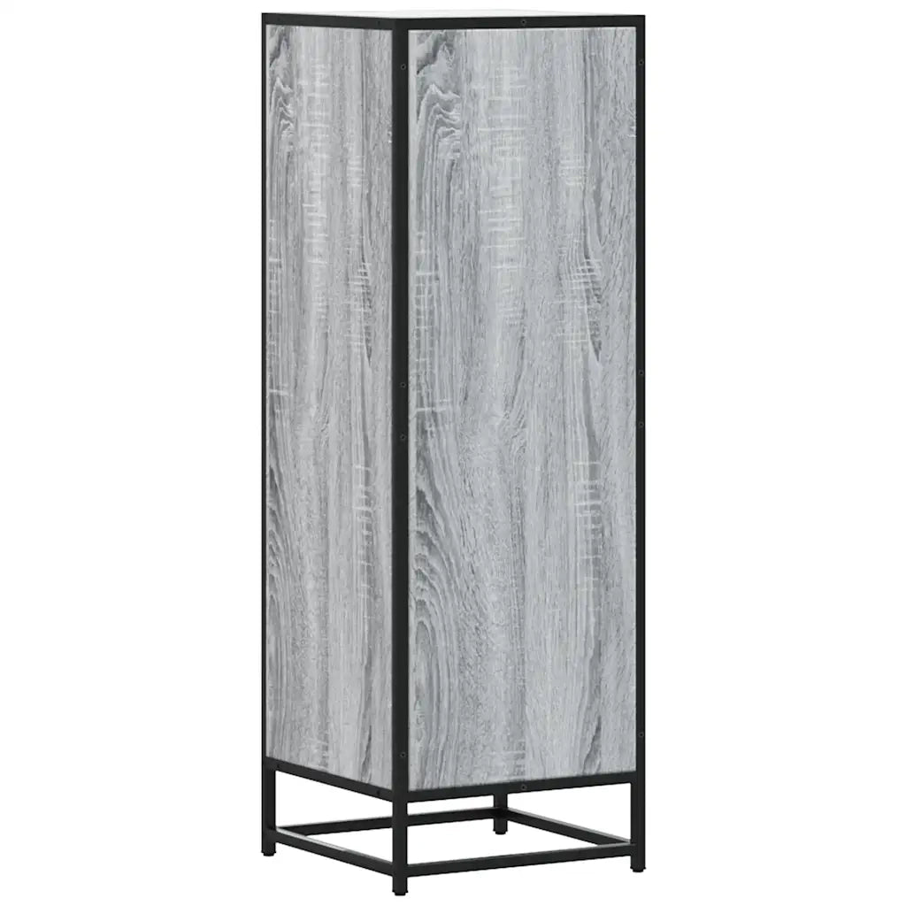Credenza Grigio Sonoma Legno Multistrato Metallo 849067