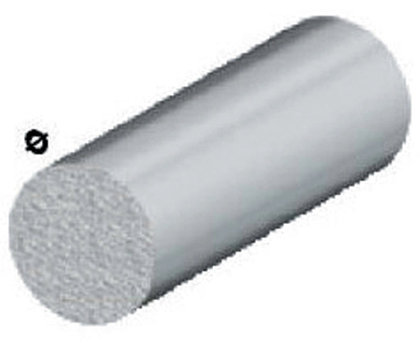 PROFILO ARGENTO H.100 CM TONDO PIENO D 10 MM**- ARCANSAS- 5,0 pz