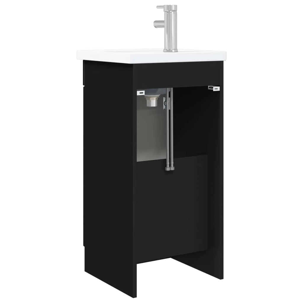 Mobile da bagno con lavabo Nero 42 x 40 x 84,5 cm
